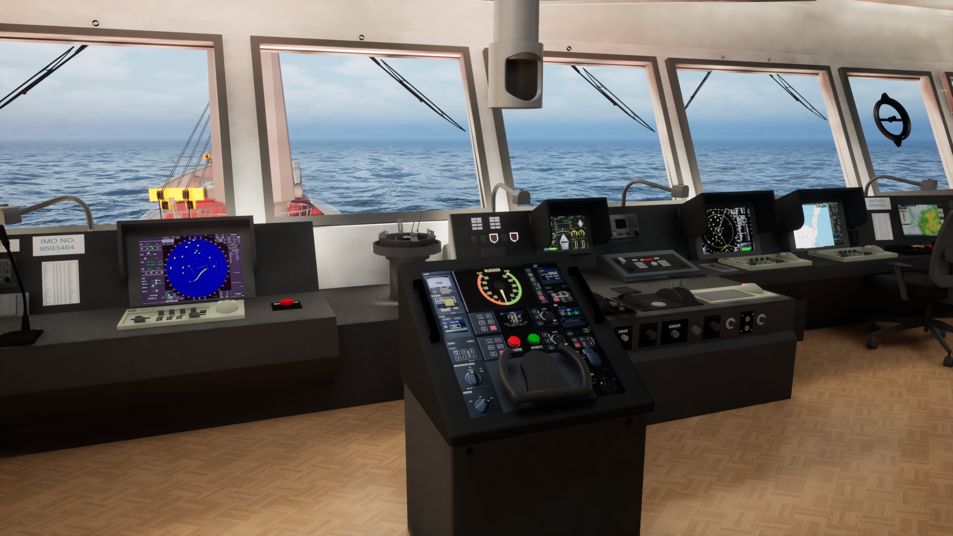 Ship Bridge Navigation